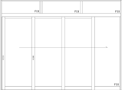 引戸 レイアウトの例